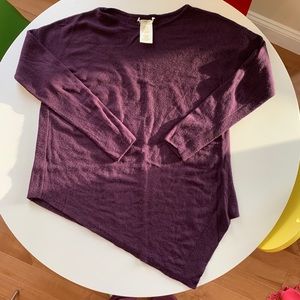 Plum sweater, small